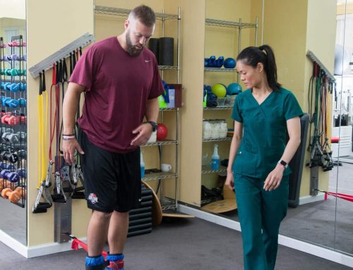 NFL Player Recovers With Physical Therapy